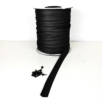 Continuous Zip Chain No3 For Upholstery Craft Cushion - 5/10/25/50 Meters • £3.50