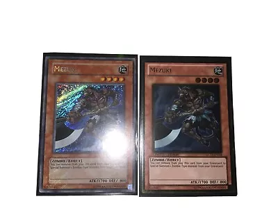 Yu-Gi-Oh! TCG Mezuki PP02-EN016 Secret Rare Plus MEZUKI Gold Rare BONUS !! NM • $45