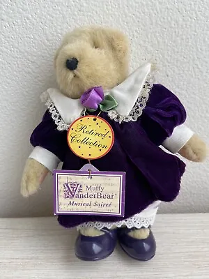 MUFFY VANDERBEAR Musical Soiree The Purple Velvet Collection -Retired Collection • $24.99