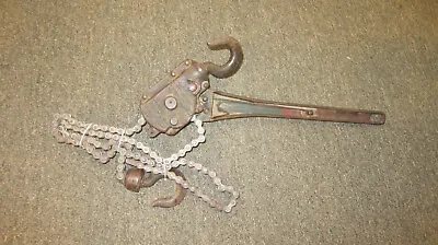 Vintage Coffing Chain Hoist 3/4 To 1-1/2 - FREE SHIPPING • $120