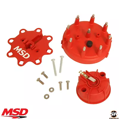 MSD 84085 Distributor Cap And Rotor Kit For 77-96 Ford F-250 5.0L 5.8L 6.6L 7.5L • $67.50