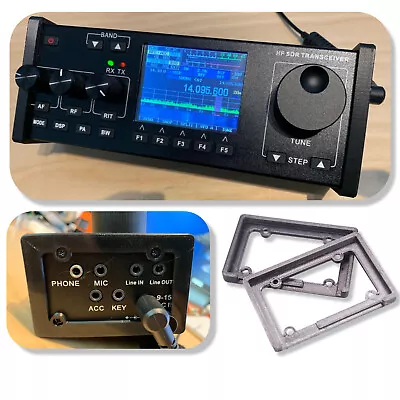 Bumper Side Protectors For RS-918 Plus 10W HF SDR Transceiver MCHF-QRP *BLACK* • $14.95