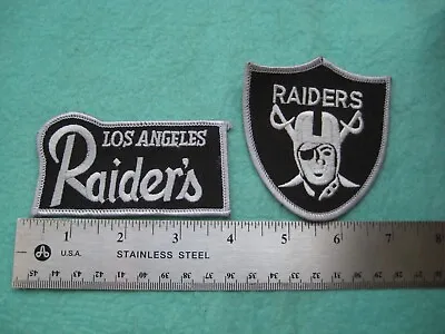 2 LA Raiders Football  Patches #04 • $8