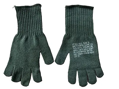 Glove Liners US Army Military Wool Size 3 OD GREEN • $6.99