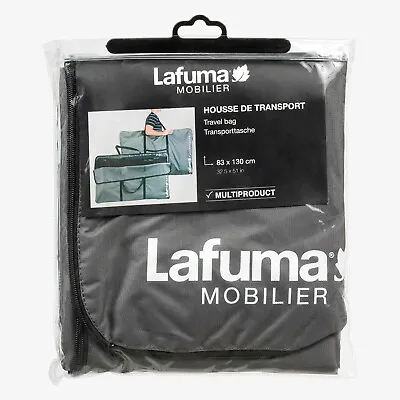 Lafuma Maxi Transit XL Portable Camping Chair Transabed Travel Cover Anthracite • £37.63