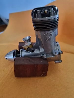 FOX 59  .598in'  STUNT MODEL AERO ENGINE • $30