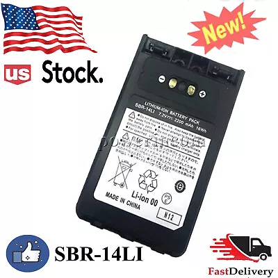 SBR-14 SBR-14Li Battery Yaesu FT-1DR FT-2DR FT-3D FT-8DR VX-8DR VX-8GR VX • $24.55