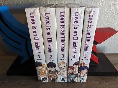 Love Is An Illusion! Vol 1-5 English Manhwa Set - Brand New Fargo Boys Love • $105.60