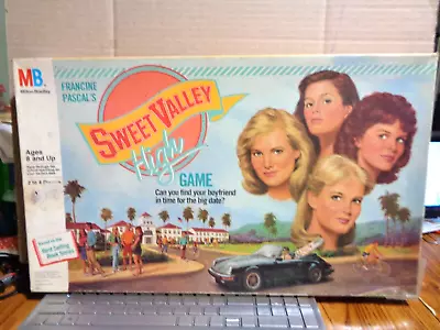 SWEET VALLEY HIGH Board Game Milton Bradley Complete VTG  READ • $29.99