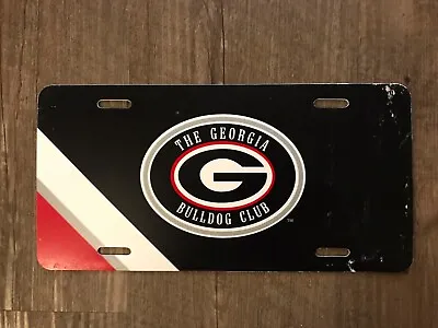 GEORGIA BULLDOGS CAR TRUCK TAG LICENSE PLATE Bulldog Club UNIVERSITY • $16.50