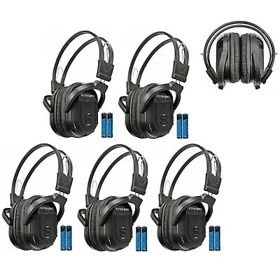 5 Fold In Wireless Headphones For Volvo Vehicles IR Rear TV DVD New Headsets 601 • $59.99