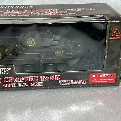Motorworks 21st Century Toys M-24 Chaffee WW2 U.S. Tank 1/32 Scale #99301 • $34.90