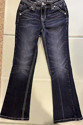 Justice Jeans Boot Cut Diamond-Stud Back Pockets Girls Size 8R • $12.50