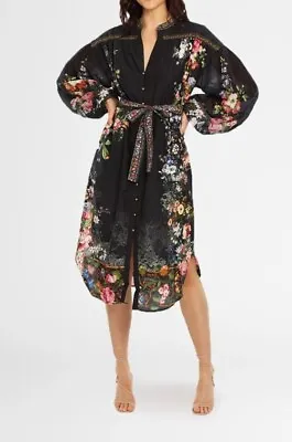 $249 • Buy Camilla Blouson Sleeve Dress Size 12
