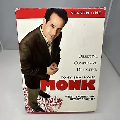 Monk - Season 1 (DVD 2004 4-Disc Set) • $2.99