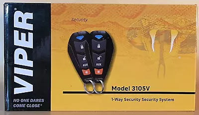 Viper 3105V Car Alarm Security System NEW • $89.99