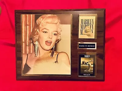 Vintage Marilyn Monroe Photo Frame With Engraved Plaque Collector Item • $100