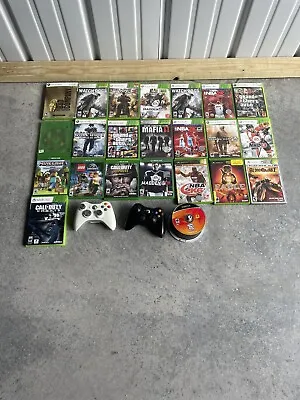 $10 • Buy Original Xbox/360/1 Loose Disc And Case Lot Of 50+ Games All Truly Untested