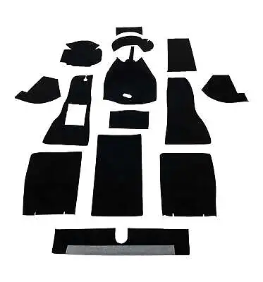 MG TF Complete Carpet Kit 1954-1955 With Sunken Floor Black Grey Tan • $295