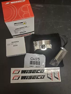 WISECO 4967M06700 FORGED PISTON 67.00mm DRAGBIKE YAMAHA YZF R6 600 2006 2018 • $161.53