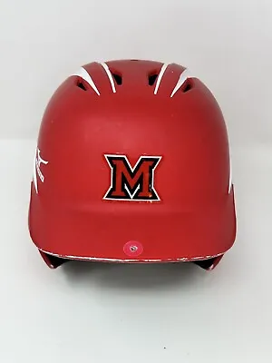 2013 Miami Ohio University RedHawks Game Worn Mizuno Baseball Batting Helmet #22 • $45.95