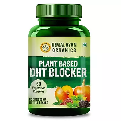 Himalayan Organics Plant-Based DHT Blocker With Biotin I Hair Vitamins I60 Caps • $19.16