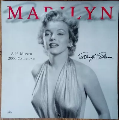 Marilyn Monroe 2000 Calendar Good Condition • £5