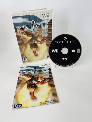 Saint Nintendo Wii - Complete CIB Tested And Works Great MINT DISC & MANUAL!! • $11.95