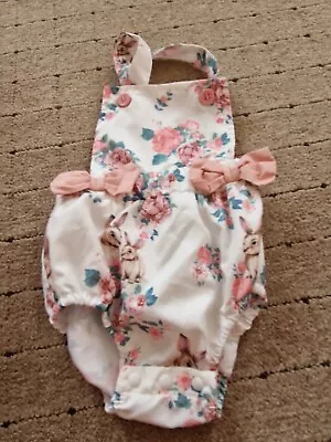£3.50 • Buy Shein Baby Girl 0 To 3 Mth Little Romper (B10)