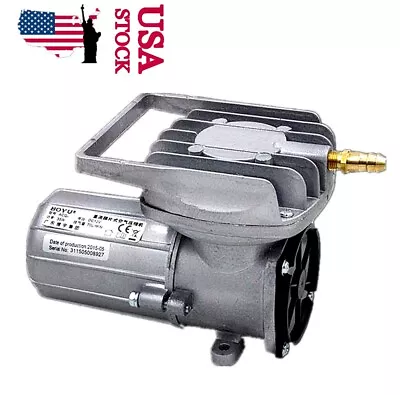 DC12V Air Pump Compressor Aerator 60W 120LPM Aquarium Aquaculture Fish Tank Pond • $68.96