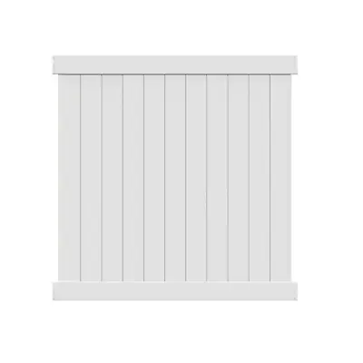 Washington 6 Ft. H X 6 Ft. W Vinyl Fence Panel Kit (Z) • $132.38