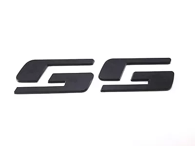 Matte Black Silverado SS 2003-07 Emblem Door Tailgate 7in - 100050 • $7