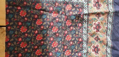 Vintage Liberty Of London Lane Wool Paisley Scarf Made In Japan 34  X 34  • £35