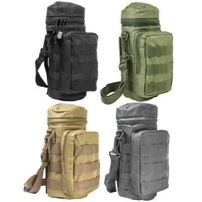 VISM MOLLE Tactical Water Bottle Hydration Carrier Pouch By NcStar CVWBC2948 • $18.99