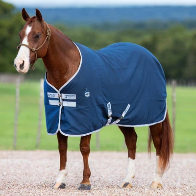 £62.95 • Buy Horseware Amigo Stable Sheet Horse Rug - Navy/Silver