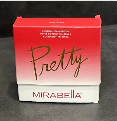 Mirabella Pretty Mineral Foundation 111 Pure Press 0.35oz Sealed • $16.98