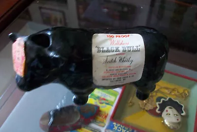 Vintage Mini Bottle Willshers Black Bull Scotch Whisky • $12.99