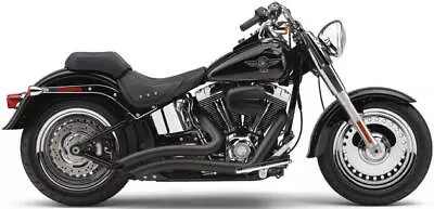 Cobra Speedster Short Swept Exhaust System Black #6225B Harley Davidson • $816.48