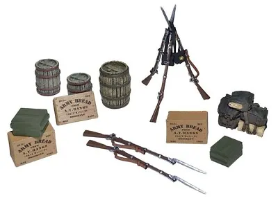 W. Britains BR31268 Civil War Encampment Accessory Set - 12 Piece Set • $65