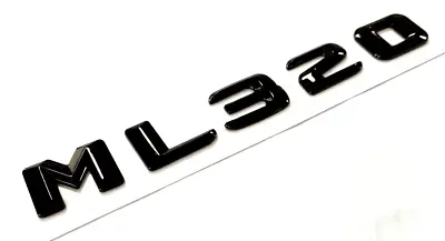 #1 Black Ml320 Fit Mercedes Ml320 Rear Trunk Liftgate Emblem Badge Nameplate • $12.99