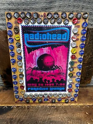 $129.99 • Buy VTG Radiohead Boston Paradise Lounge Concert Poster 1995 Artist Darren Grealish