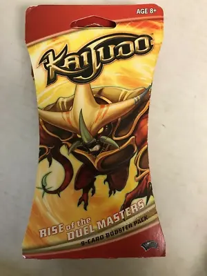 Kaijudo Rise Of The Duelmasters Lot Of 24 Sleeved Booster Packs • $59