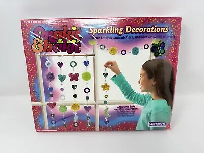 Makit & Bakit Sparkling Decorations Vintage NIB Sealed Art Quincrafts Corp *READ • $34.99