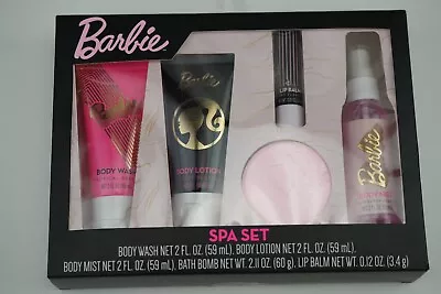 BARBIE SPA Set Body Lotion Wash Mist Bath Bomb & Lip Balm NEW SEALED • $24.99