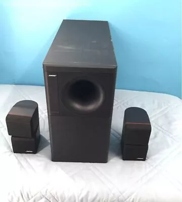 Bose Acoustimass 5 Series II Direct Reflecting Speakers Subwoofer & Double Cubes • $15.50