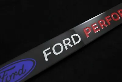 FORD PERFORMANCE Black Metal License Plate Frame Holder • $33.95