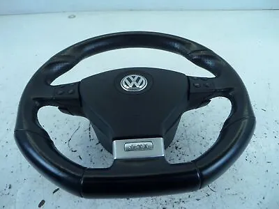 VW Golf GTI Flat Bottom DSG Steering Wheel MK5 06-09 OEM • $299.99