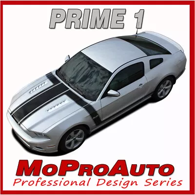 2013-2014 Ford Mustang GT V6 PRIME 1 Decals Racing Stripes 3M Graphics PDS1786 • $189.87