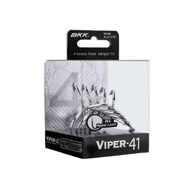 BKK Viper 41 Treble Fishing Hook 4X Strong - Choose Size BRAND NEW @ EBay Fishin • $19.49