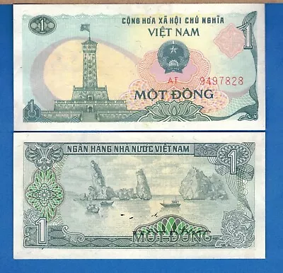 Viet Nam 1 Dong Year 1985 World Paper Money Currency Uncirculated Banknote • $2.95